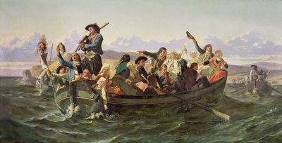 Return from the Pardon at Sainte-Anne-la-Palud by Louis Jean Noel Duveau